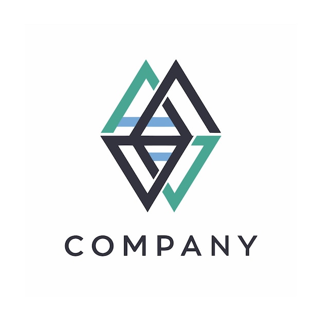 Vector de diseño de logotipo minimalista creativo y elegante para cualquier empresa de negocios de marca
