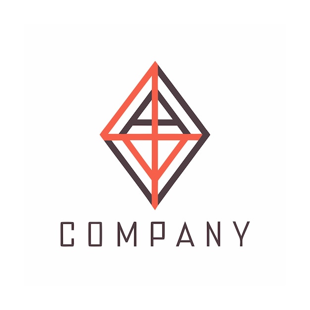 Vector de diseño de logotipo minimalista creativo y elegante para cualquier empresa de negocios de marca