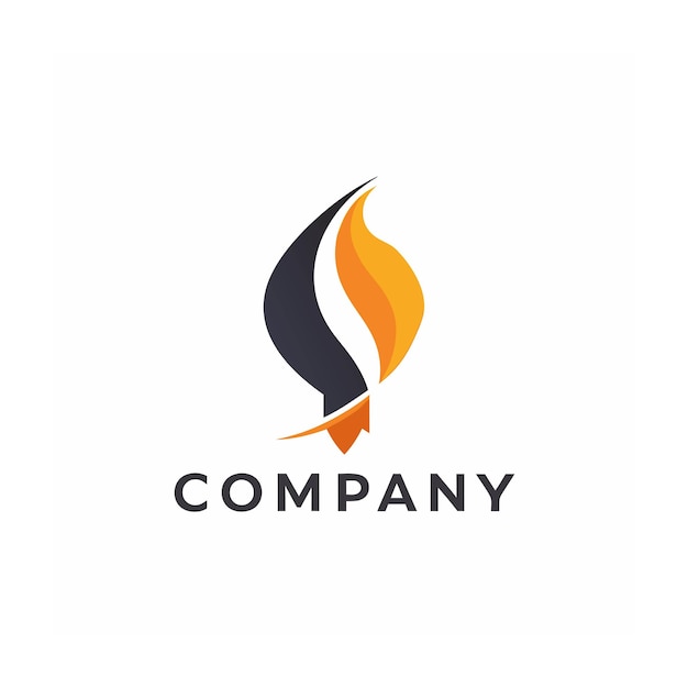 Vector de diseño de logotipo minimalista creativo y elegante para cualquier empresa de negocios de marca