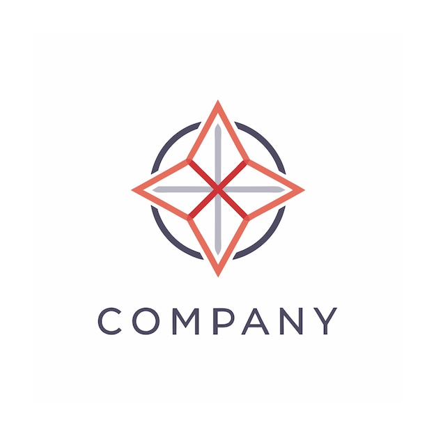 Vector de diseño de logotipo minimalista creativo y elegante para cualquier empresa de negocios de marca