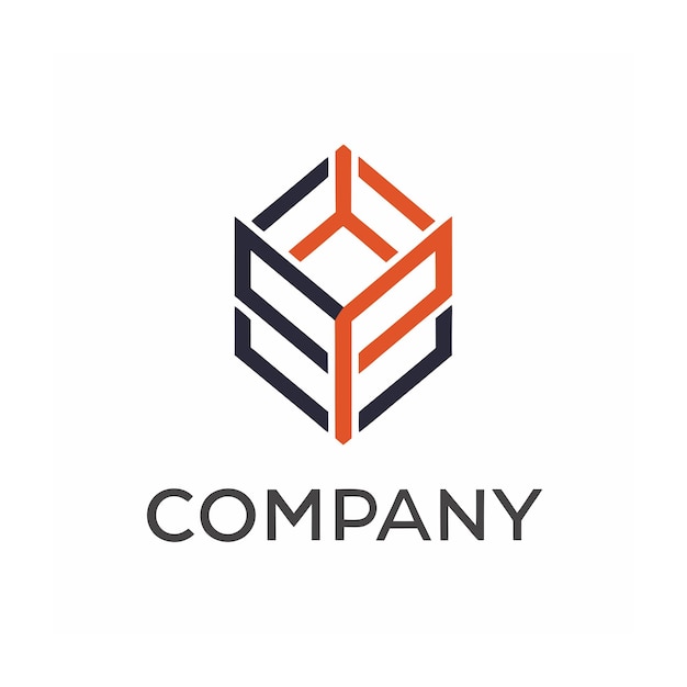 Vector de diseño de logotipo minimalista creativo y elegante para cualquier empresa de negocios de marca
