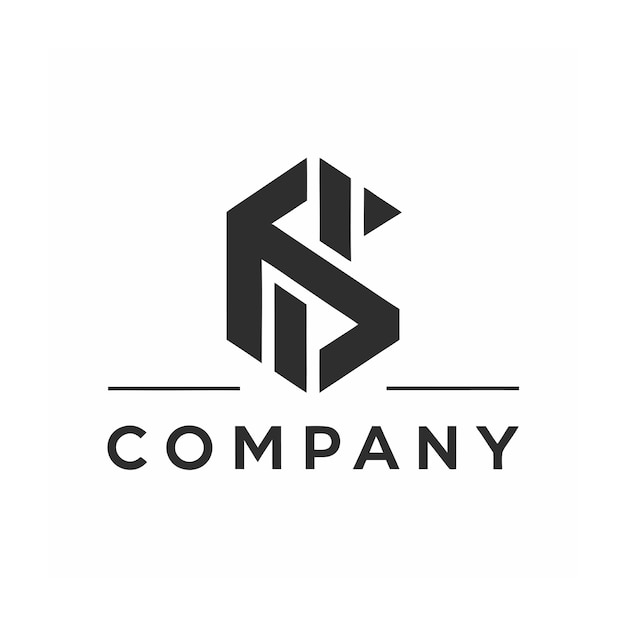Vector de diseño de logotipo minimalista creativo y elegante para cualquier empresa de negocios de marca