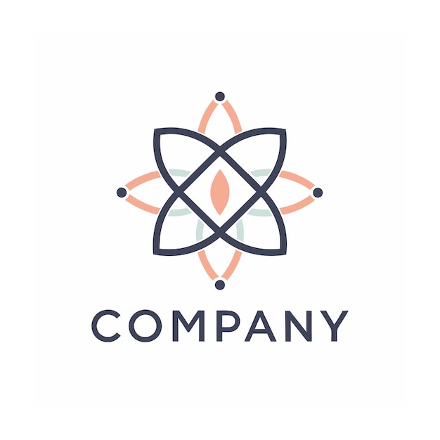 Vector de diseño de logotipo minimalista creativo y elegante para cualquier empresa de negocios de marca