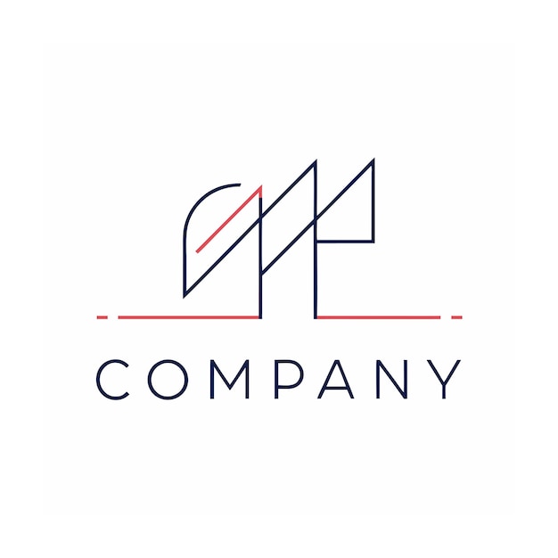 Vector de diseño de logotipo minimalista creativo y elegante para cualquier empresa de negocios de marca