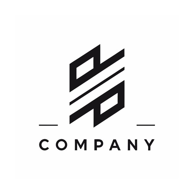 Vector de diseño de logotipo minimalista creativo y elegante para cualquier empresa de negocios de marca