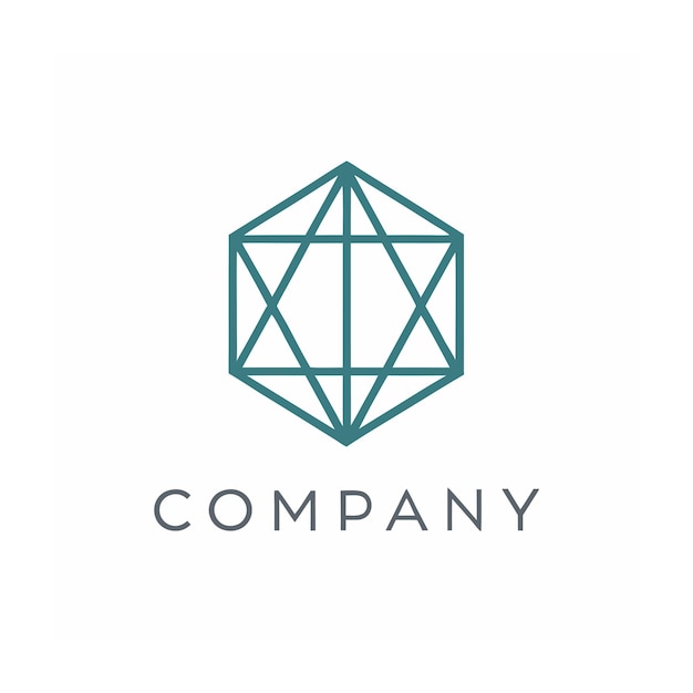 Vector de diseño de logotipo minimalista creativo y elegante para cualquier empresa de negocios de marca