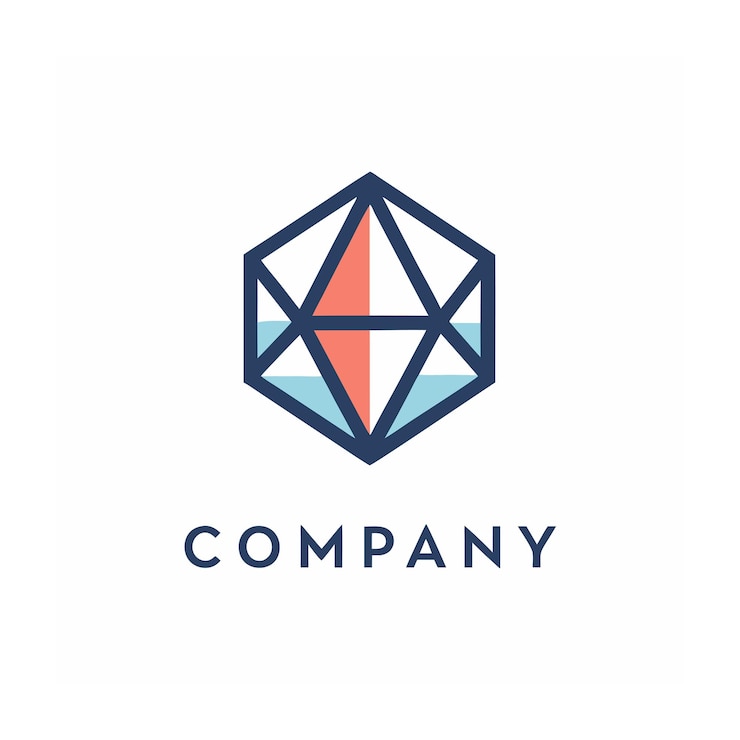Vector vector de diseño de logotipo minimalista creativo y elegante para cualquier empresa de negocios de marca