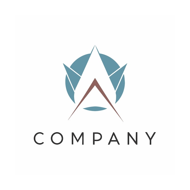 Vector de diseño de logotipo minimalista creativo y elegante para cualquier empresa de negocios de marca