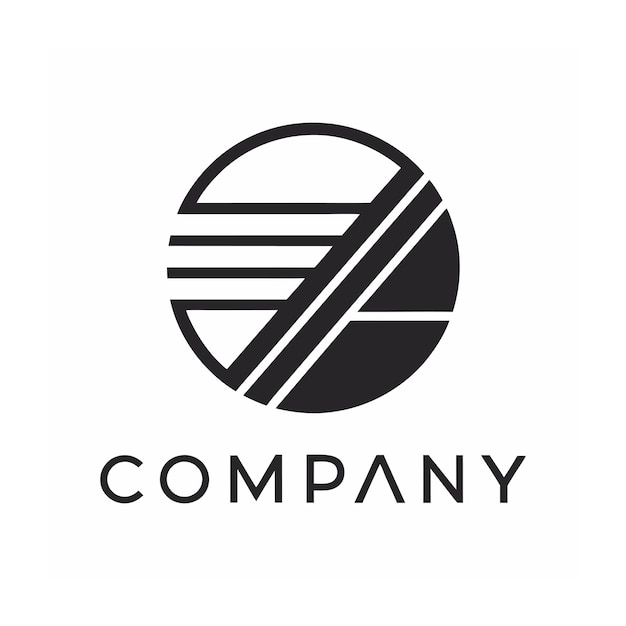 Vector de diseño de logotipo minimalista creativo y elegante para cualquier empresa de negocios de marca