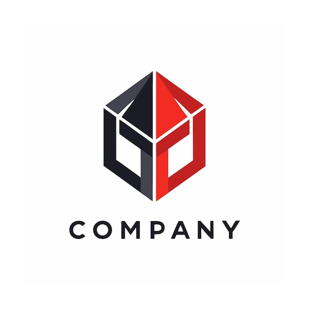 Vector de diseño de logotipo minimalista creativo y elegante para cualquier empresa de negocios de marca