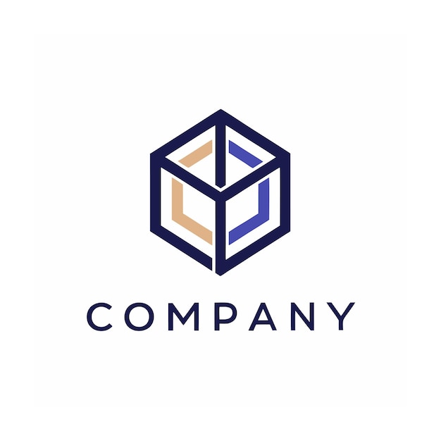 Vector de diseño de logotipo minimalista creativo y elegante para cualquier empresa de negocios de marca