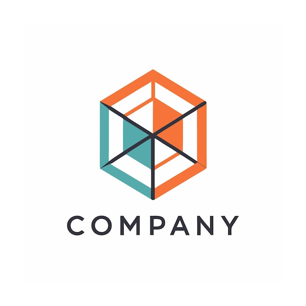 Vector de diseño de logotipo minimalista creativo y elegante para cualquier empresa de negocios de marca
