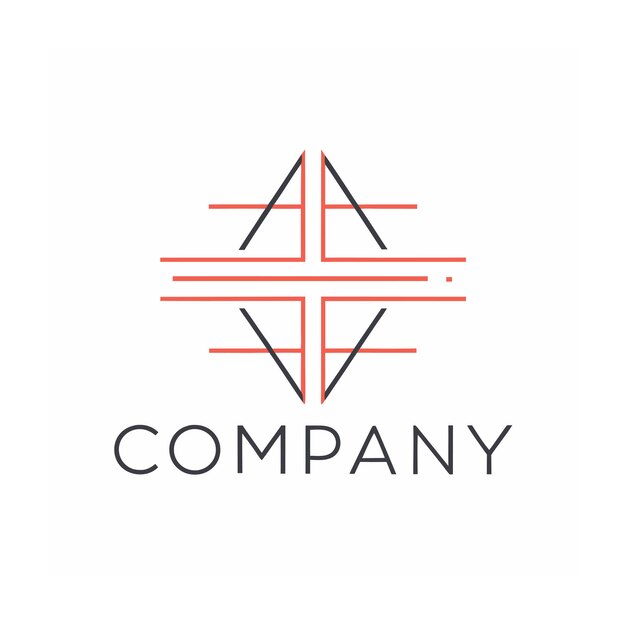 Vector de diseño de logotipo minimalista creativo y elegante para cualquier empresa de negocios de marca
