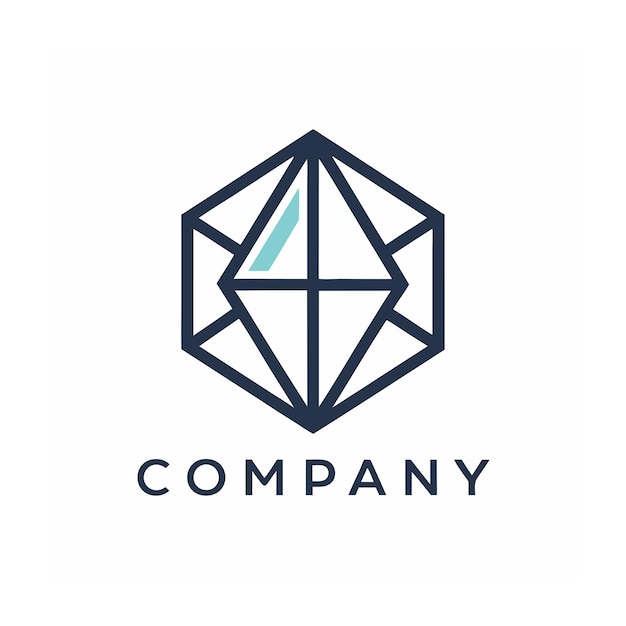 Vector de diseño de logotipo minimalista creativo y elegante para cualquier empresa de negocios de marca