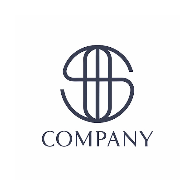 Vector de diseño de logotipo minimalista creativo y elegante para cualquier empresa de negocios de marca