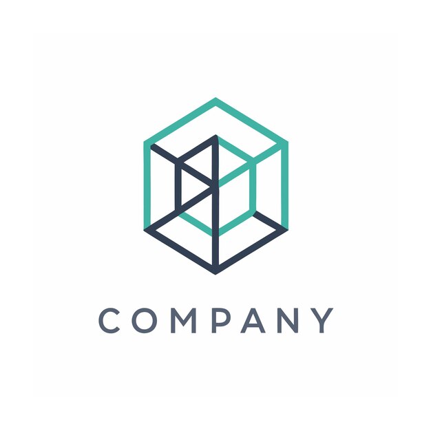 Vector de diseño de logotipo minimalista creativo y elegante para cualquier empresa de negocios de marca