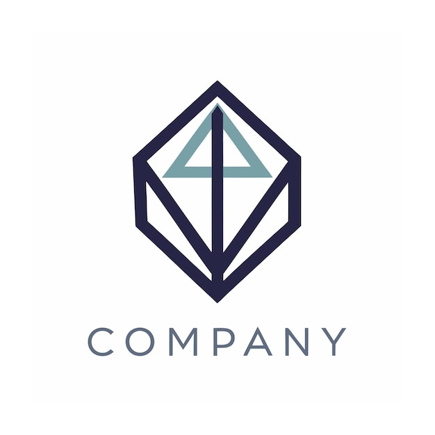 Vector de diseño de logotipo minimalista creativo y elegante para cualquier empresa de negocios de marca