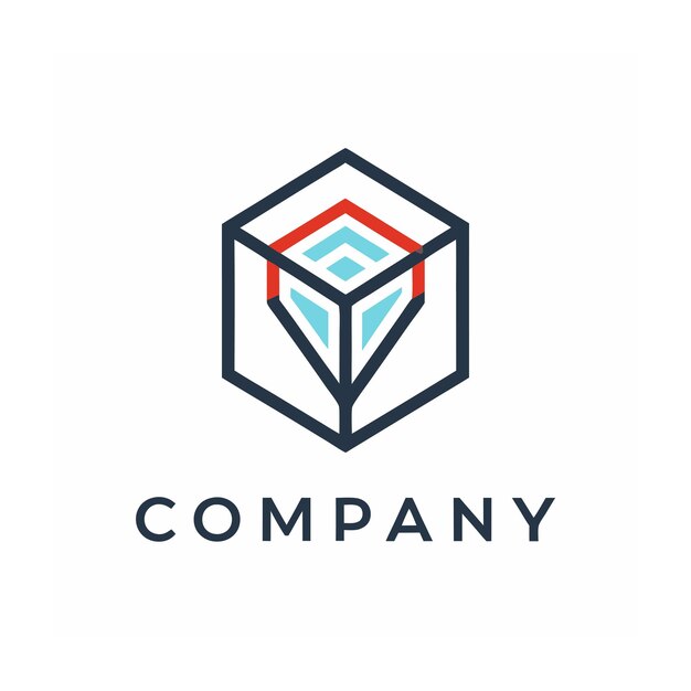 Vector de diseño de logotipo minimalista creativo y elegante para cualquier empresa de negocios de marca