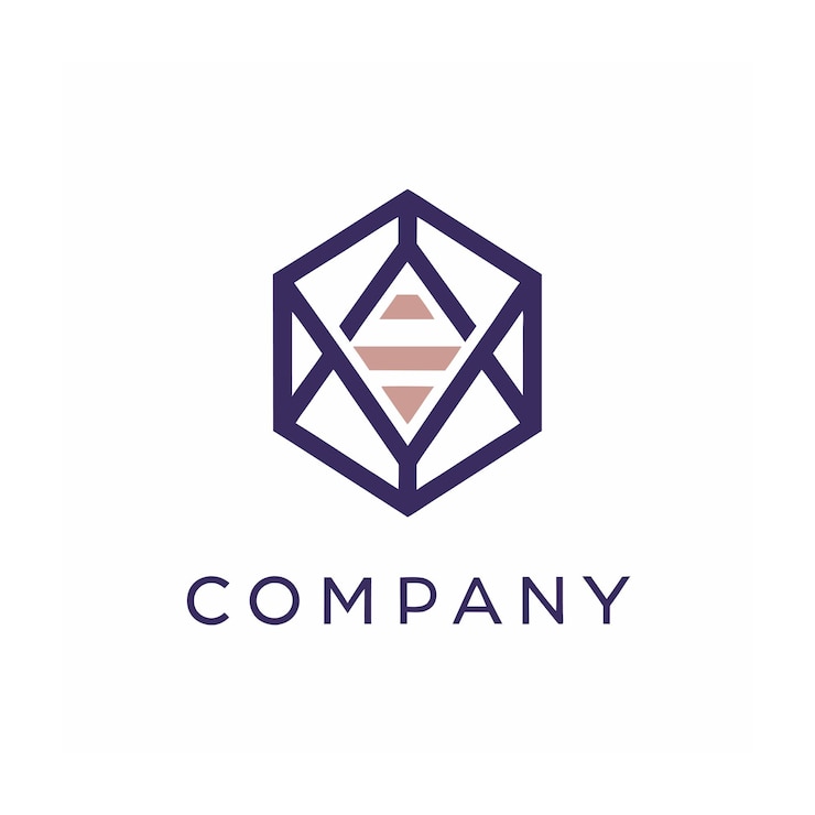 Vector vector de diseño de logotipo minimalista creativo y elegante para cualquier empresa de negocios de marca