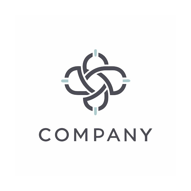Vector de diseño de logotipo minimalista creativo y elegante para cualquier empresa de negocios de marca
