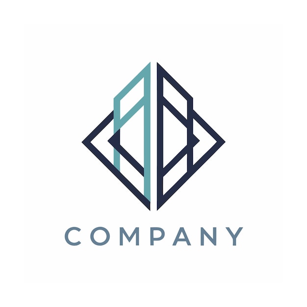 Vector de diseño de logotipo minimalista creativo y elegante para cualquier empresa de negocios de marca