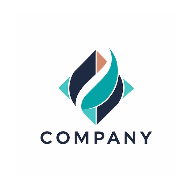 Vector de diseño de logotipo minimalista creativo y elegante para cualquier empresa de negocios de marca