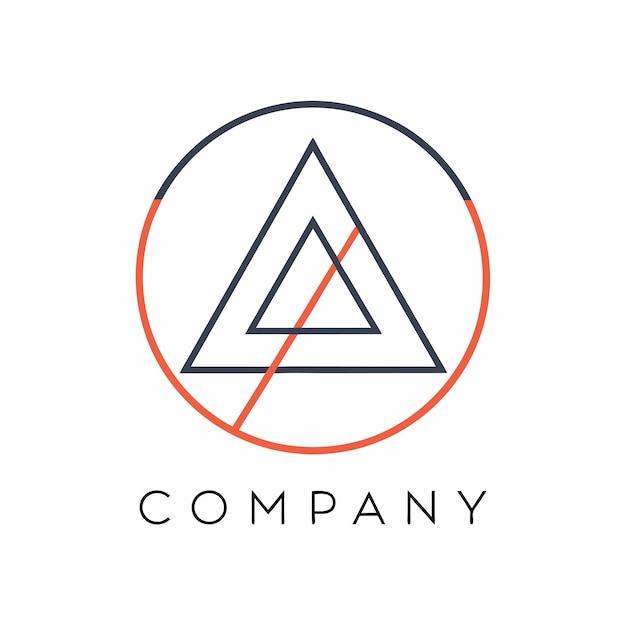 Vector de diseño de logotipo minimalista creativo y elegante para cualquier empresa de negocios de marca