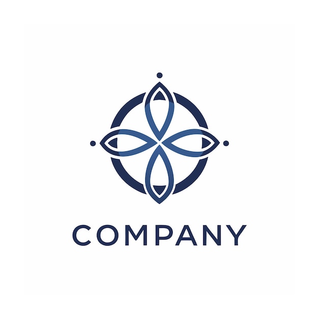 Vector de diseño de logotipo minimalista creativo y elegante para cualquier empresa de negocios de marca