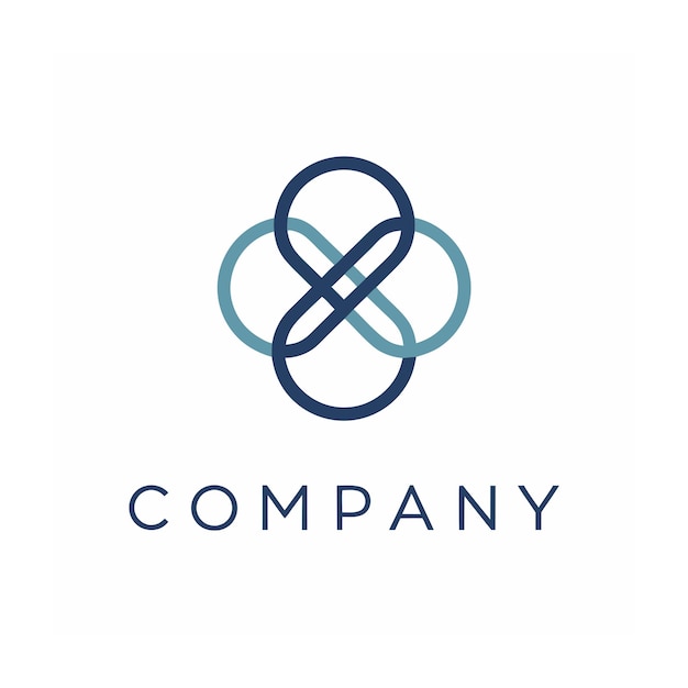 Vector de diseño de logotipo minimalista creativo y elegante para cualquier empresa de negocios de marca
