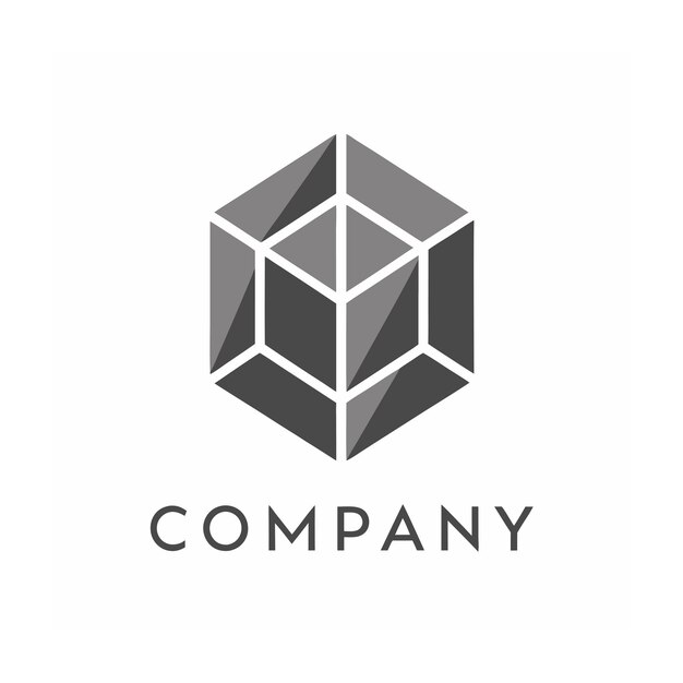 Vector de diseño de logotipo minimalista creativo y elegante para cualquier empresa de negocios de marca
