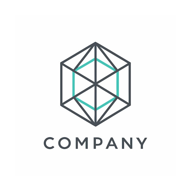 Vector de diseño de logotipo minimalista creativo y elegante para cualquier empresa de negocios de marca