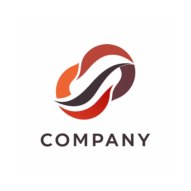 Vector de diseño de logotipo minimalista creativo y elegante para cualquier empresa de negocios de marca