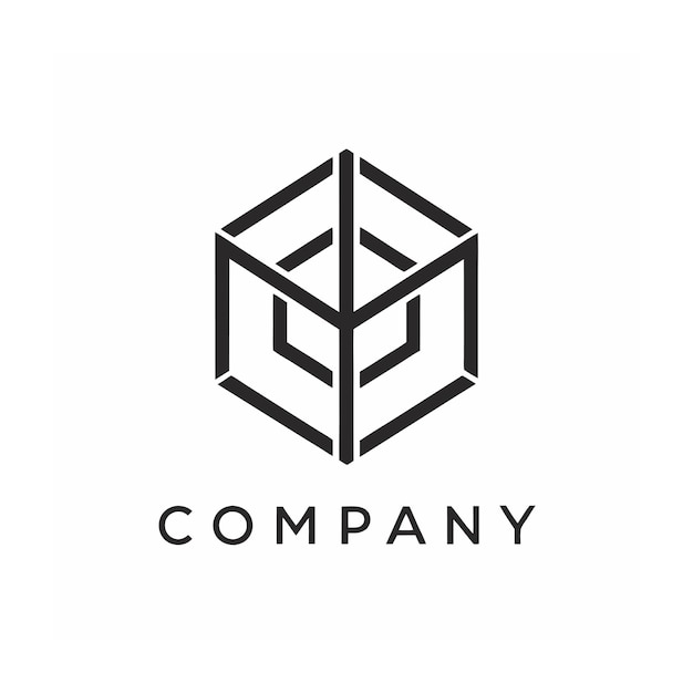 Vector de diseño de logotipo minimalista creativo y elegante para cualquier empresa de negocios de marca