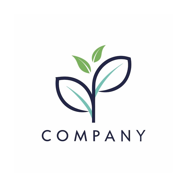 Vector de diseño de logotipo minimalista creativo y elegante para cualquier empresa de negocios de marca