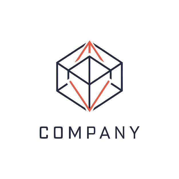 Vector de diseño de logotipo minimalista creativo y elegante para cualquier empresa de negocios de marca