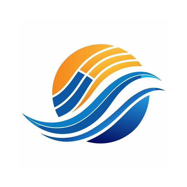 Vector de diseño de logotipo minimalista creativo y elegante para empresa de tecnología y software