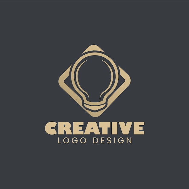 Vector vector de diseño de logotipo mínimo eléctrico