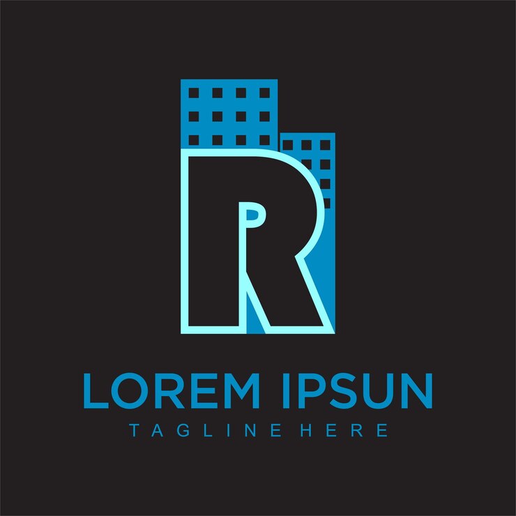 Vector vector de diseño de logotipo moderno para la construcción de casas, bienes raíces, edificios, propiedades, tendencias mínimas y impresionantes.