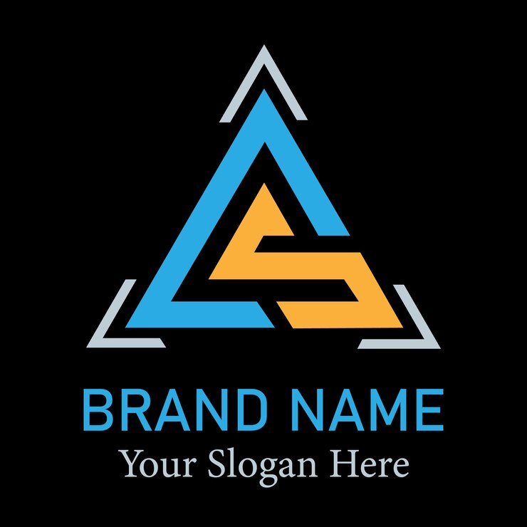 Vector vector de diseño de logotipo moderno a y s para el negocio de la empresa