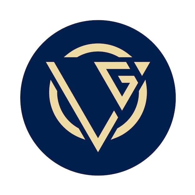 Vector de diseño de logotipo de monograma inicial moderno LG. Será adecuado para qué empresa o marca comiencen con esas iniciales.