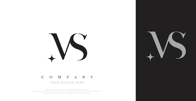 Vector de diseño de logotipo MS inicial