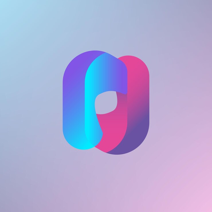 Vector de diseño de logotipo N moderno