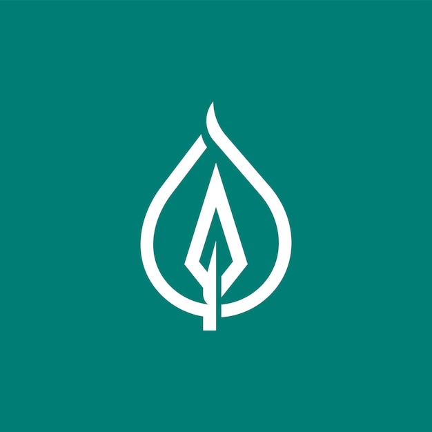 Vector de diseño de logotipo de naturaleza de hoja de árbol