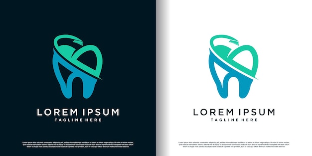 Vector de diseño de logotipo de palmera con vector premium de concepto creativo