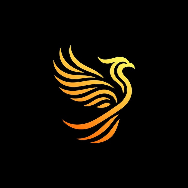 Vector de diseño del logotipo de Phoenix