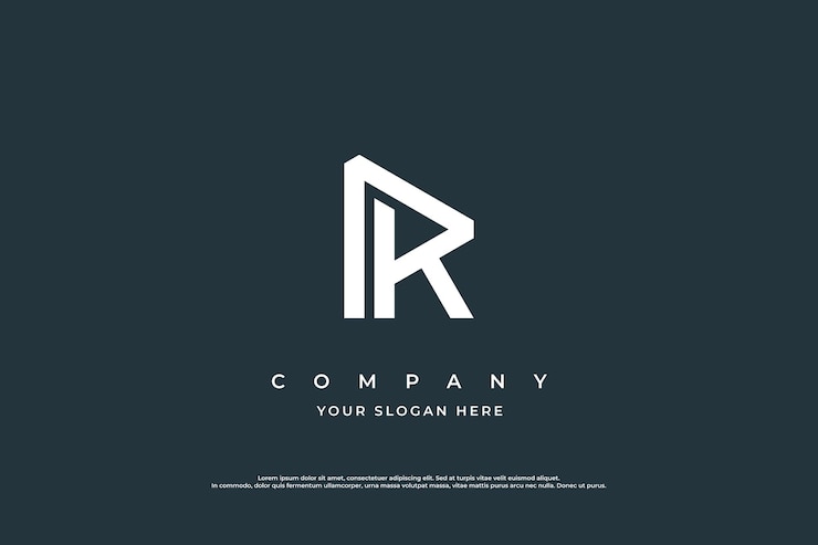 Vector vector de diseño de logotipo pk o kp de letra inicial mínima