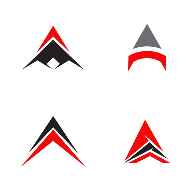 Vector de diseño del logotipo del símbolo del icono de la flecha