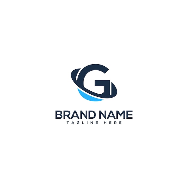 Vector de diseño de logotipo de tecnología profesional de letras G