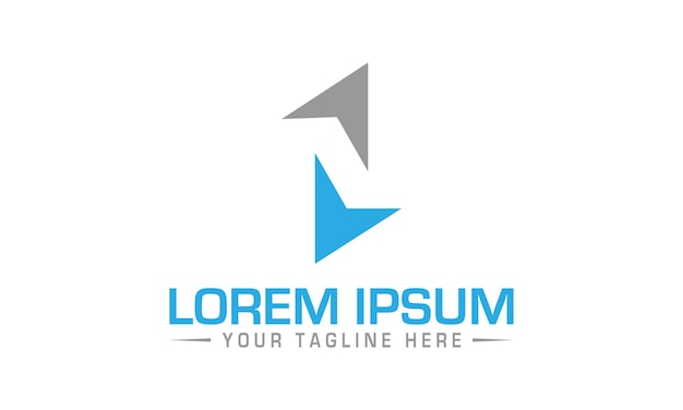 Vector de diseño de logotipo único y profesional