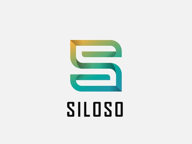 Vector de diseño de logotipo verde s